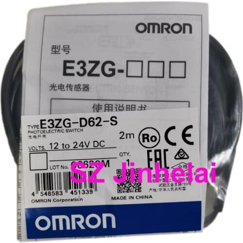 OMRON E3ZG-D62-S Authentic original Photoelectric Switch Sensor NPN 2M