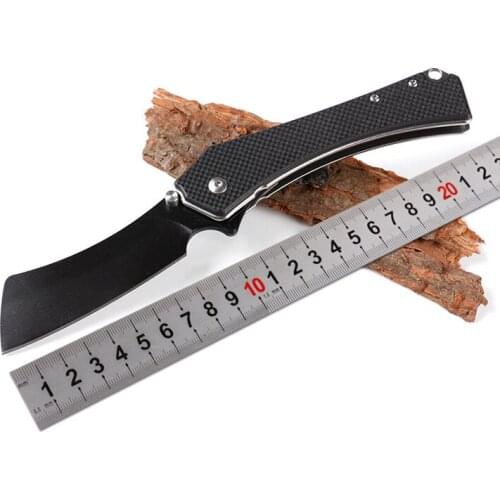 Outdoor folding knife G10 multi-functional protection quality high hardness creative gift kitchen accessories Paring Knives