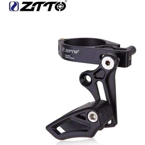 Mountain Bike Single Disc Chain Guide Positive and Negative Tooth Chain Stabilizer Front Derailleur Chain Press Cross Country
