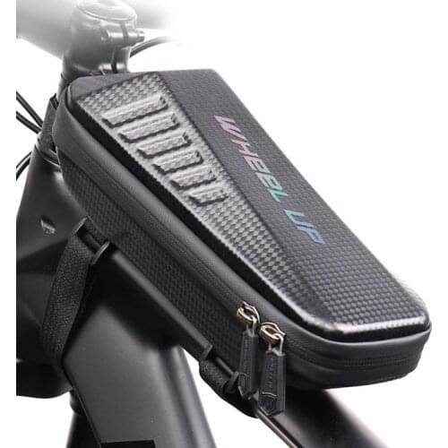 Waterproof Bike Bag Eva Hard Shell Upper Tube Bag Mountain Bike Road Bike Handlebar Bag Riding Equipment Bicycle Bag