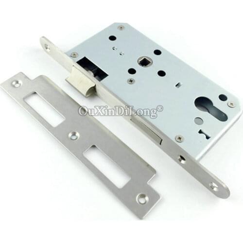 Security Door 7260 European Mortise Door Lock Lockbody Anti-theft Door Lock Body Mute Harping Oblique Tongue Handle Lock body