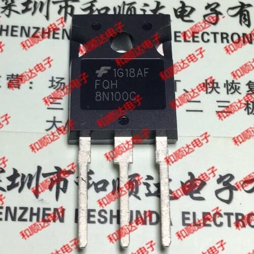 10pcs/lot FQH8N100C New stock TO-247 1000V 8A