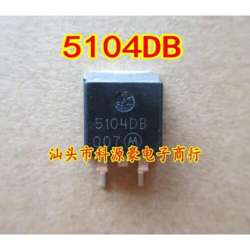 10PCS/LOT 5104DB 5104 TO263 Car transistor for Ford Mondeo computer board commonly used vulnerable chips