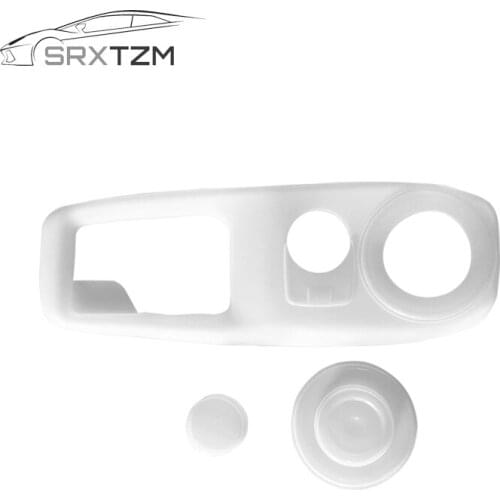 3pcs Soft Rubber Interior Dustproof Gear Box Cover For Nissan Patrol Y62 2021 2022 Accessories