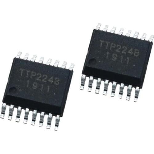 10PCS/LOT TTP224-BSB TTP224B-BSBN SSOP-16 TTP224 SSOP TTP224B-BSB TTP224N-BSB TTP224N SMD 4 key touch chip IC In Stock