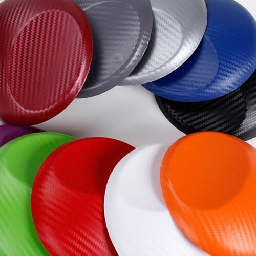 50x127cm Carbon Fiber 3D Car Sticker DIY Protector Strip Auto for Door Sill Side Mirror Anti Scratch Tape Waterproof Protectio