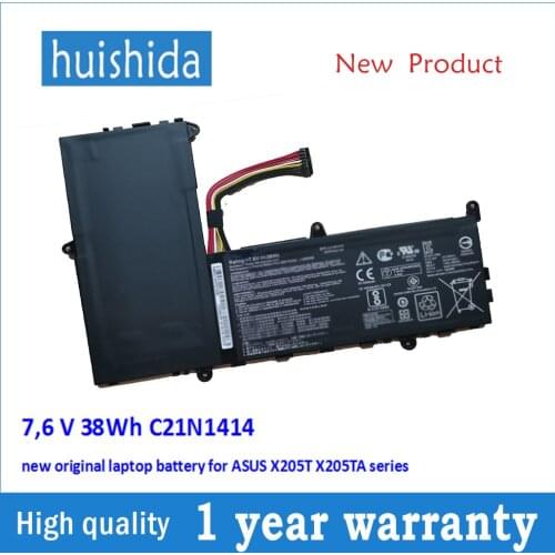 7,6 V 38Wh C21N1414 new original laptop battery for asus EeeBook X205T X205TA X205TA-BING-FD015B series