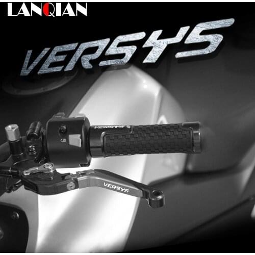 For Kawasaki VERSYS 1000 Motorcycle Aluminum Brake Clutch Levers & Handlebar Handle bar Grips VERSYS 1000 2012 2013 2014 Parts