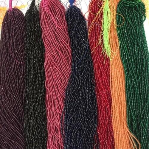 Multicolor Crystal Stone Beads Small Faceted Scattered Loose Beads For Jewelry Making Necklace DIY Bracelet Accessories 2 3mm