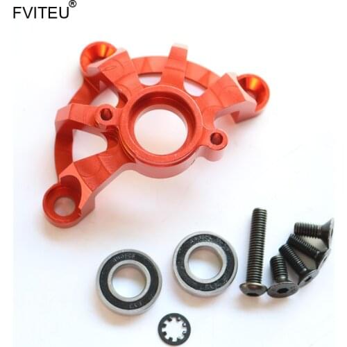 FVITEU CNC Alloy Clutch Bell Carrier Set fit 23-30.5cc engine zenoah CY for 1/5 hpi baja 5b 5t 5sc Rovan KM