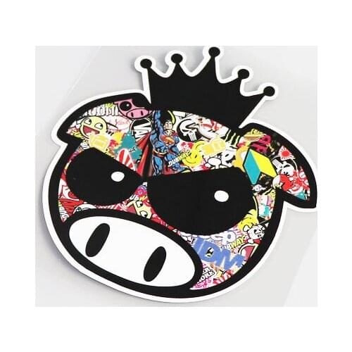 Fashion JDM Car-styling Decor Car Sticker Decal PVC Cover Scratches Waterproof Car Window Body Decorative Stickers Accessories