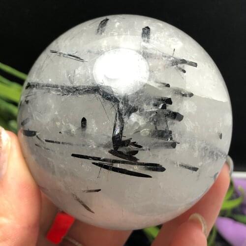 Natural Quartz Crystal clear crystal Sphere Ball Healing stones from China