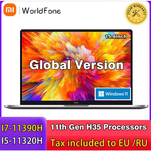 Xiaomi RedmiBook Pro 15 Laptop Intel Core i7-11370H/i5-11300H 16+512GB MX450 15.6 Inch Mi Notebook Compute Windows 10 Pro 3.2K