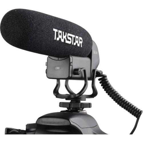 NEW Takstar SGC-600 professional camera photography/interview recording microphone for DSLR/DV/phone,with C2-1 splitter cable