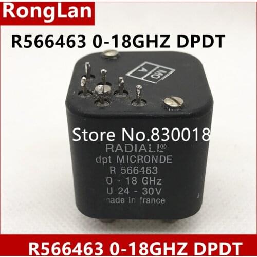 [SA] RADIALL R566463 0-18GHZ DPDT RF coaxial switch 24-30V SMA