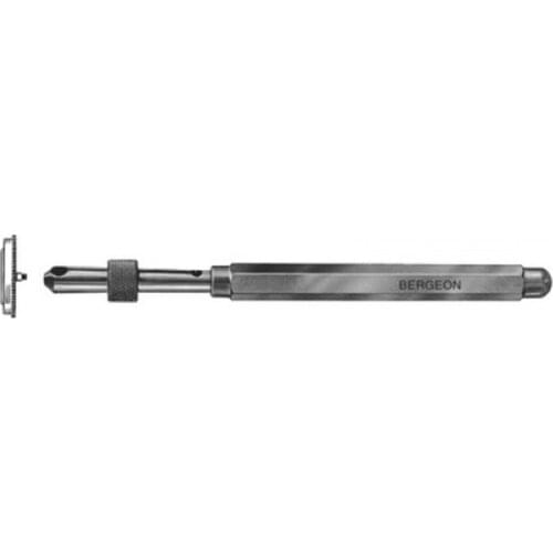 Original imported BERGEON 30610 clockwork shaft jig core jig sliding lock chuck 1.0mm watch maintenance tool