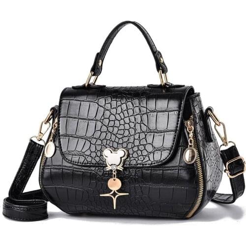 Women Luxury Leather Clutch Bag Ladies Handbags Brand Women Messenger Bags Famous Tote Bag Letter lock flip women bag KL1140