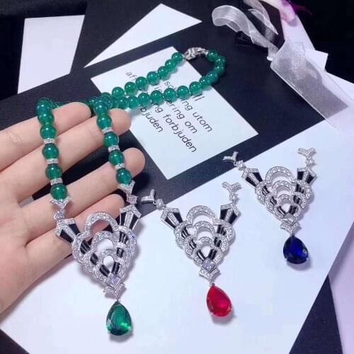 Womens Golden plated Paved CZ Cubic Zirconia Necklace Pendan Jewelry Connector DIY Fine Jewellery Making accessories