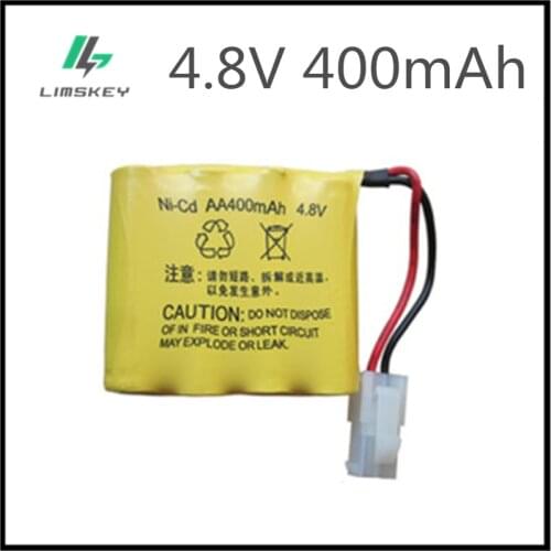 2pcs/packaging 4.8V 400mAh AA 4 in 1 Ni-Cd battery set Huanqi RC Tank 508 550 RC Car HQ 611 605