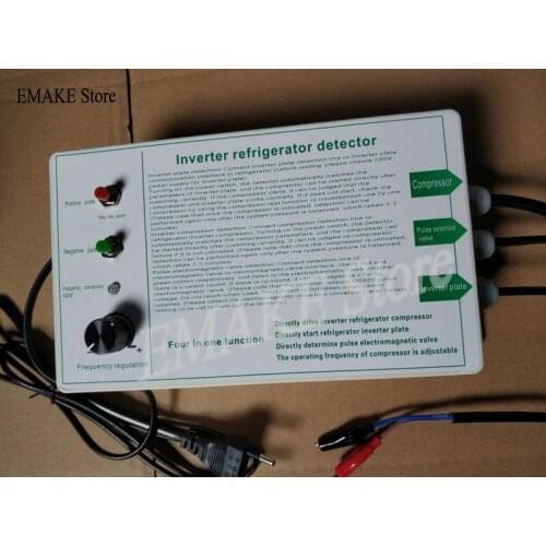 English Version Inverter Refrigerator Compressor Detector Tester Refrigerator Repair Tool Pulse Solenoid Valve Detection