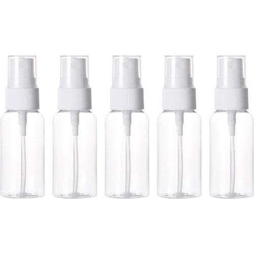Free Shipping 10sets 20ml PET Empty Cosmetic Perfume Mist Spray Bottle with 18/410 Mist atomizer