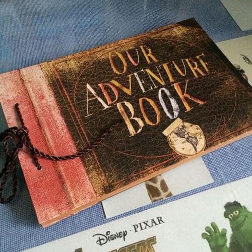 DIY Travel Photo Album Journal Adventure Book For Traveling Office Home School Business Writing Gift 146 page Memory Album
