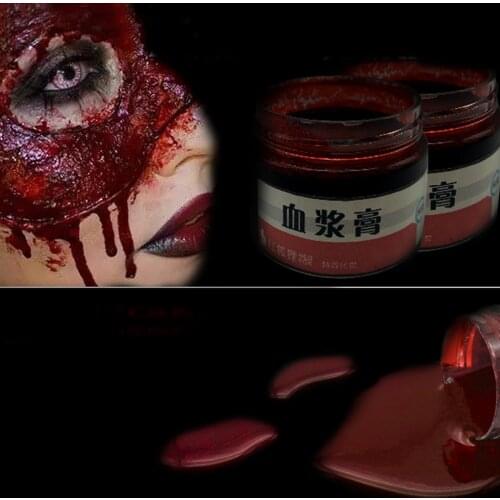 Halloween Ultra-realistic Cosplay Fake Blood Fake Wounds Scars Bruises Makeup Body Face Paint Simulation Of Human Vampire Blood