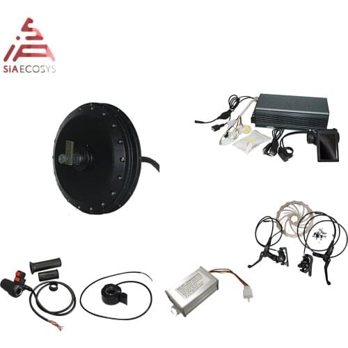 QS Motor 273 40H V3 Electric high power bicycle kit / E bike kit / spoke 4000W Powerful Hub Motor Kit with TFT H6 speedometer