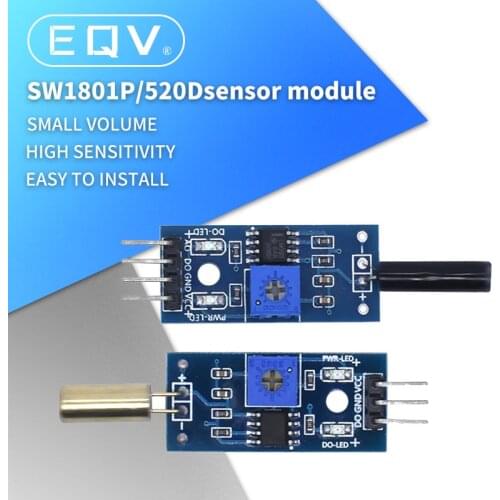 Tilt Sensor Module / Vibration Sensor Module Switch Microcontroller Electronic Building Blocks Smart Robot for arduino Diy Kit