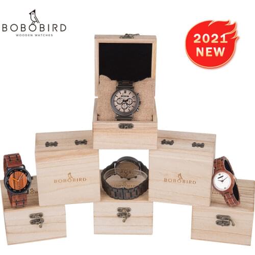 BOBO BIRD Mens Watches Wooden Man Wrist Watch For Men Wrist Male Wristwatches Wood Womens Clock Custom Lady Watch Logo