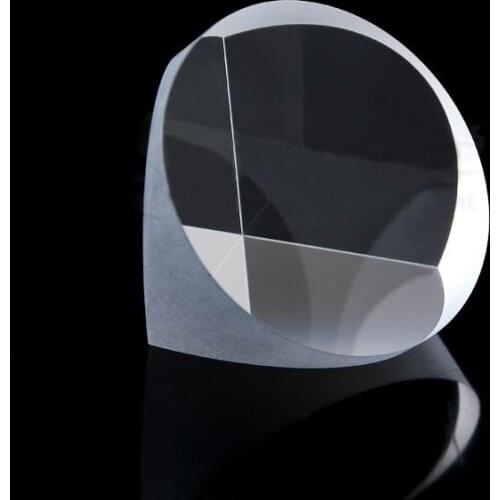 Optical Glass Quartz Pyramid Prism 50mmx39mm Physics Refractor Light Spectrum Optical Experiment Instruments Optics