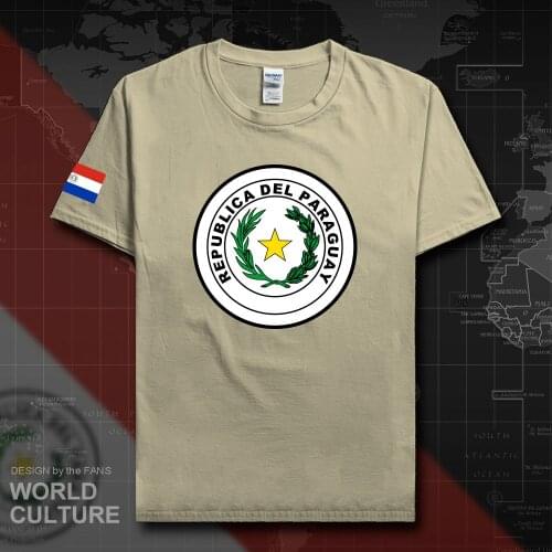 Paraguay men t shirt fashion jerseys nation team 100% cotton t-shirt clothes tees country sporting PRY Paraguayan Mestizo new 20