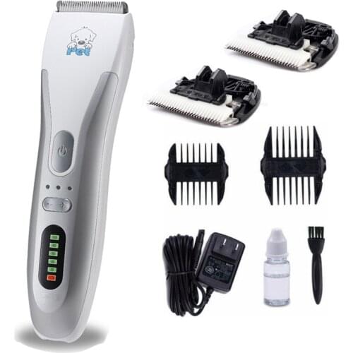 CP8100 Professional Electric Pet Trimmer Dog Hair Clippers Sharp edge Haircut Ceramic Cutter Teddy Shaver