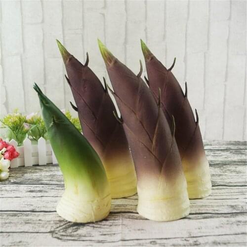 Photography photo props supermarket shopping mall restaurant store shop decoration bamboo shoot artificial fake vegetables model
