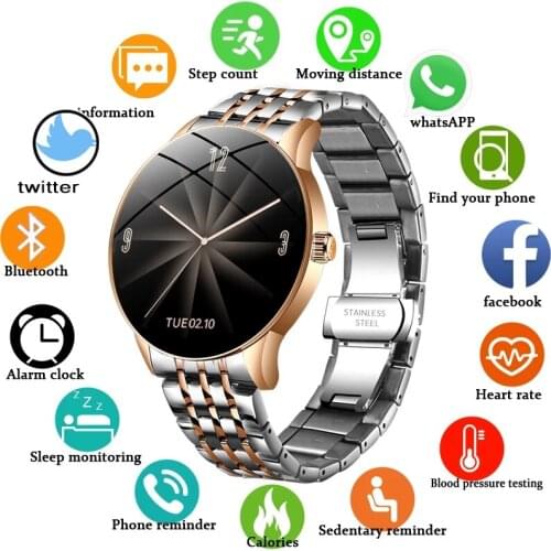 LIGE New Men Smart Watch Heart Rate Meter Pedometer Blood Pressure Multi-Function Bracelet Bluetooth Sports Smartwatch Male