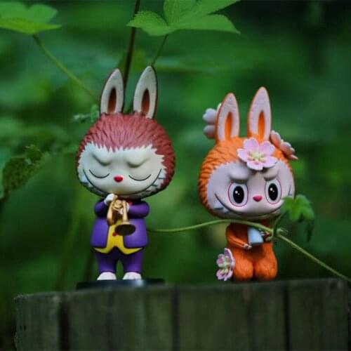 Mystery Box Labubu The Monsters Flower Elves Series Animal Toys Figure Action Figure Blind Box Birthday Gift Kid Toy Home Decore