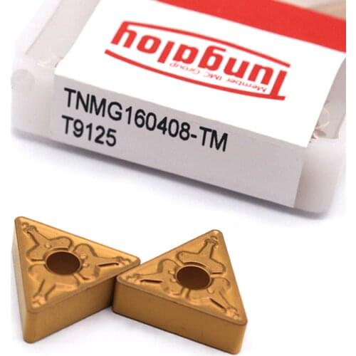 TNMG080404 TM T9125 / TNMG080408 TM R/L Tungaloy External Turning Tools Carbide insert High quality Lathe cutter Tool Tokarnyy