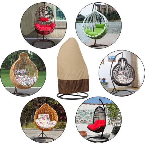 Waterproof Shade cloth Patio Hanging Chair Cover Protective Cover Summer outdoor garden Dustproof Cover 190 x 115cm