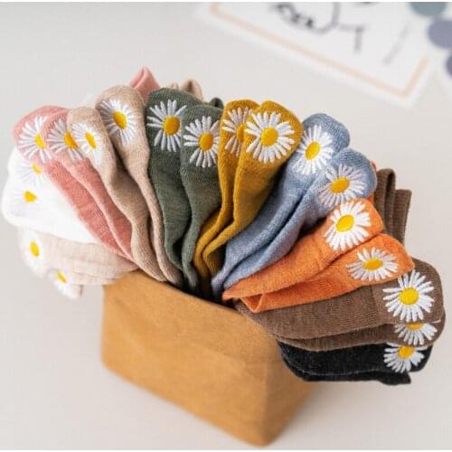 YZ-S-ZZ-0049 Summer solid-color socks cartoon boat socks heel funny expression love embroidery socks for 2021