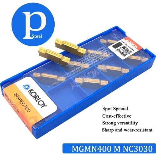 MGMN400 M NC3030 Grooving Carbide Inserts Turning tool lathe cutter tool CNC tool MGMN 400 Parting and grooving tool Parting off