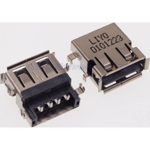 5pcs USB Jack socket connector for LenovoG450 G455 G460 G465 G530 2.0 usb port interface