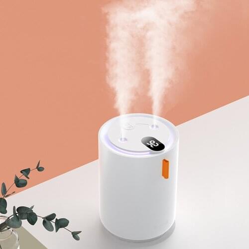 500ml Wireless Aroma Diffuser Air Humidifier 4000mAh Battery Portable Rechargeable Umidificador Essential Oil Humidificador Home