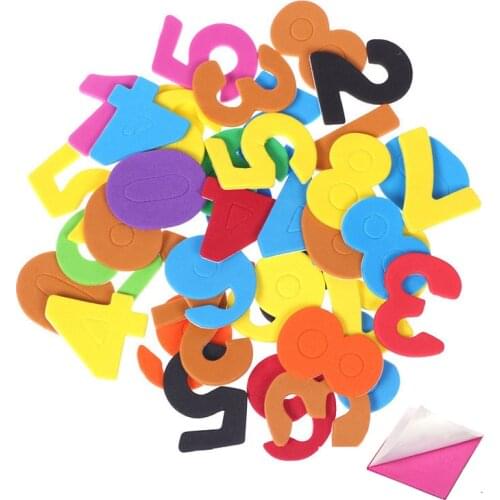 3Packs Eco-friendly Foam Letter/Numbers/Animals Sticker Children Hand DIY Scrapbooking Sticker Craft Pegatinas Toys Aufkleber
