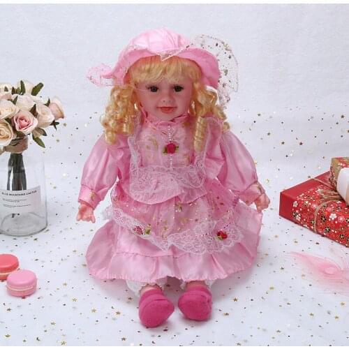 Talking Doll Early Education Doll Creative Model 18-Inch Doll CHILDRENS Toy Foreign Trade Wholesale