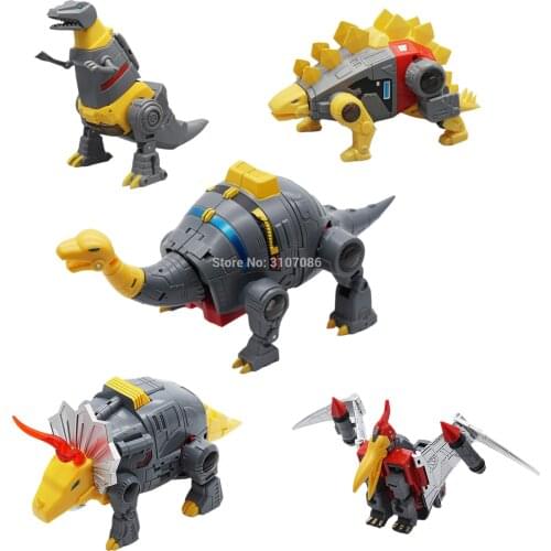MFT Transformation Dinosaur G1 Animation Color Sludge Swoop Slag Snarl Grimlock MF-21 MF 21 22 23 24 25 Dinobot Figure Toys