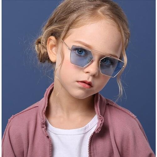 Fashion Children Polarized Sunglasses Alloy Vintage Unisex Riding Kids Boys Girls Sun Glasses Cool Outdoor Eyewear UV400 3034
