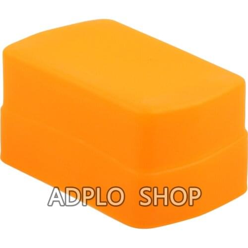 Orange Flash Bounce Diffuser Cover Suit For Canon Flashlight Speedlight 580EX