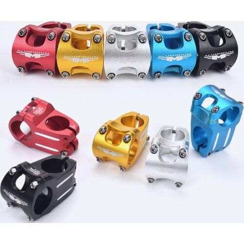 MTB Stem 28.6*31.8*40mm Short Handle stem Aluminum Alloy 3D Forging Mountain Bike Stems Accessories Bicycle Parts 5 color