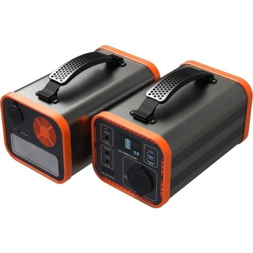 Solar camping charger AC outlet PD power bank 300W 80000mAh