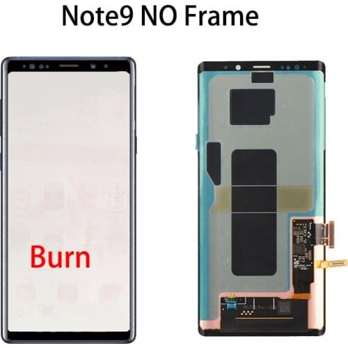 ORIGINAL No Frame AMOLED 6.4''LCD For SAMSUNG GALAXY Note 9 lcd Note9 N960D N960F Display With Touch Screen Digitizer Assembly